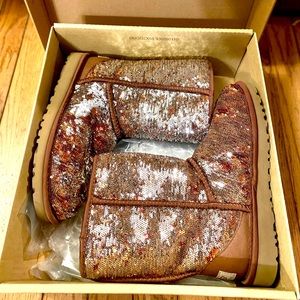 Ugg Short Sequin Boots